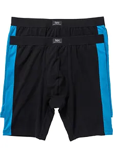 Strakke lange boxer met katoen (set van 2), bonprix