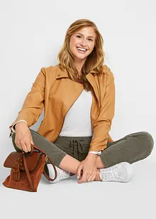 Corduroy broek met comfortabele tailleband, bonprix