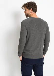 Gebreide trui van katoen (set van 2), bonprix