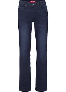 Bootcut stretch jeans, mid waist, bonprix