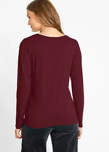 Longsleeve met ronde hals (set van 2), bonprix