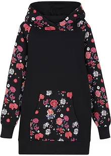 Meisjes sweatjurk met capuchon, bonprix