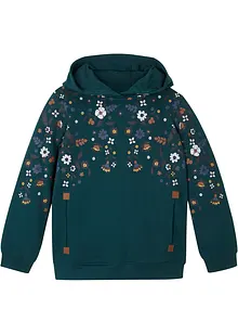 Meisjes hoodie van biologisch katoen, bonprix