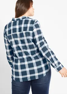 Geruite blouse, bonprix