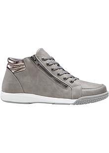Tijdloze hoge sneakers met een warme voering - zwart