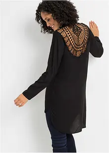 Blouse met kant, bonprix