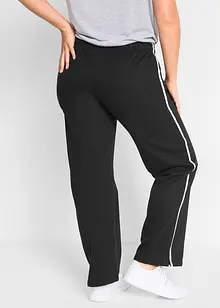 Katoenen sweatpants (set van 2), straight, bonprix