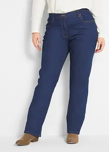 Mid waist stretch jeans, straight, bonprix