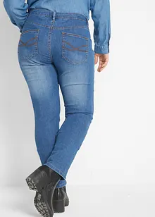 Skinny stretch jeans mid waist, bonprix