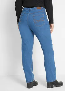 High waist stretch jeans, straight, bonprix