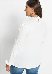 Longsleeve met kant, bonprix