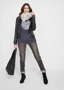 Katoenen longsleeve met print, bonprix