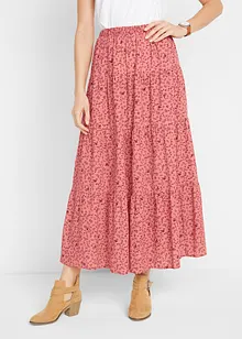 Maxi rok met volants, bonprix