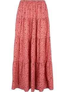 Maxi rok met volants, bonprix