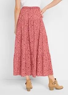 Maxi rok met volants, bonprix