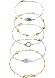 Armbanden (5-dlg. set), bonprix