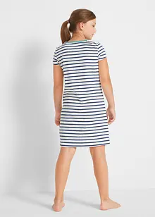 Nachthemd van katoen met korte mouwen (set van 2), bonprix