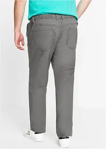 Regular fit instapbroek van katoen, straight (set van 2), bonprix