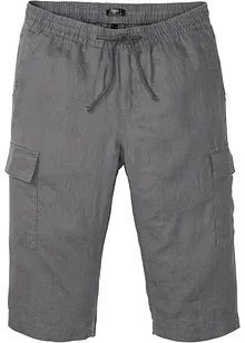 Cargo instapbermuda met linnen, bonprix