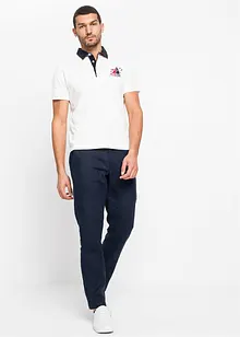 Regular fit linnen chino met comfortband, straight, bonprix