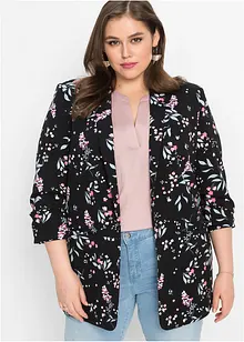 Lange blazer met print, bonprix