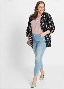 Lange blazer met print, bonprix