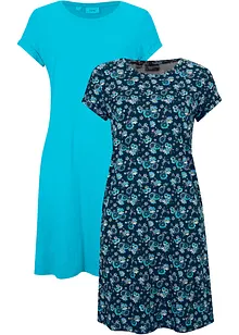 Shirtjurk met splitten opzij (set van 2), bonprix