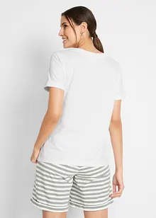 T-shirt met V-hals, bonprix