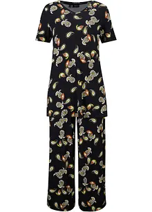 Shirt en culotte van viscose (2-dlg. set), bonprix