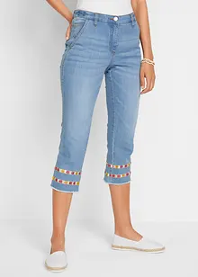 3/4 jeans met comfortband, bonprix