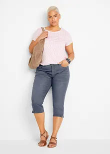 Stretch capri jeans, bonprix