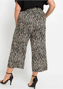 Gedessineerde culotte van soepele viscose, bonprix