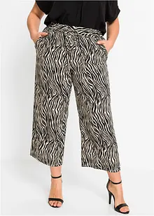 Gedessineerde culotte van soepele viscose, bonprix