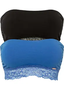 Feel Comfort bandeau bh (set van 2) met biologisch katoen, bpc bonprix collection