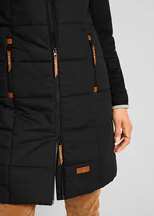 Lange bodywarmer met opstaande kraag, bonprix