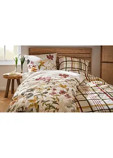 Dekbedovertrek met bloemenprint, bonprix
