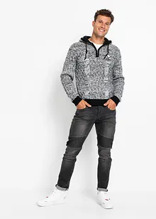 Hoodie, slim fit, bonprix