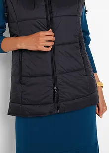 Bodywarmer met afneembare capuchon, bonprix