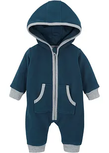 Baby fleece jumpsuit, bonprix