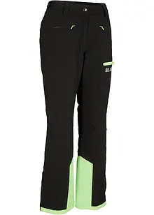 Outdoor thermo skibroek met sneeuwvanger, waterdicht, straight, bonprix