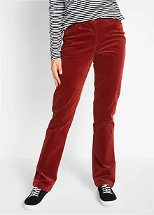 Stretch corduroy broek, straight, bonprix