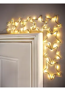 LED deurlijst decoratie met sterren, bonprix