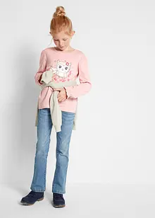 Meisjes longsleeve (set van 2), bonprix