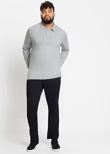 Poloshirt, lange mouw (set van 2), bonprix