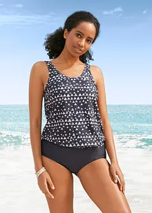 Oversized tankini met gerecycled polyamide (2-dlg. set), bonprix