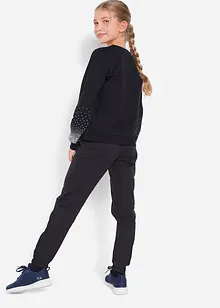 Meisjes sweater en sweatpants (2-dlg. set), bonprix