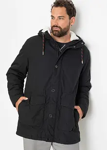 Winterparka met teddy voering, bonprix