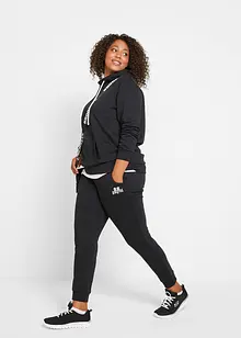 Joggingpak in een katoenmix (2-dlg. set), bonprix