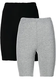 Biker short met stretch (set van 2), bonprix