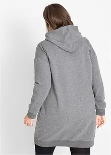 Katoenen sweatjurk met capuchon, bonprix